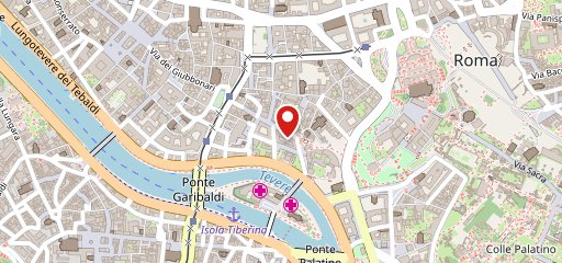 Ba Ghetto Ristorante Glat kosher Roma на карте