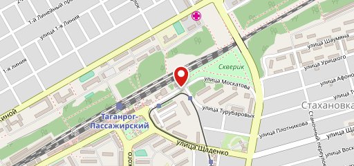 Багет на карте