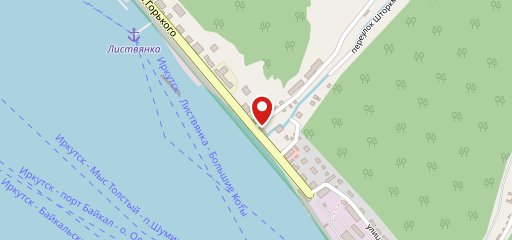 Байкальский прибой на карте