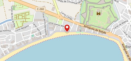 Restaurant Bajamar Buffet libre на карте