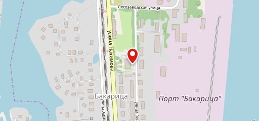 Бакарица на карте