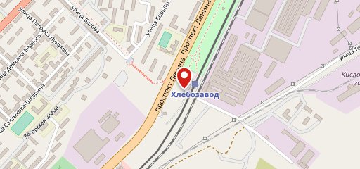 Хлебозавод № 4 на карте