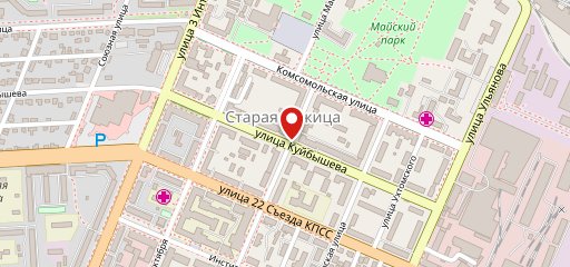 Хлебница на карте