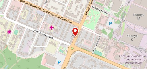 Хлебница на карте