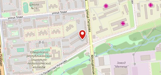 Булочная на карте