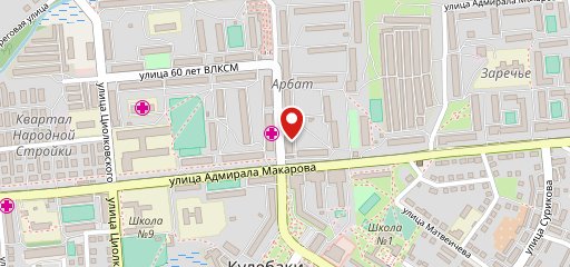 Навашинский хлеб на карте