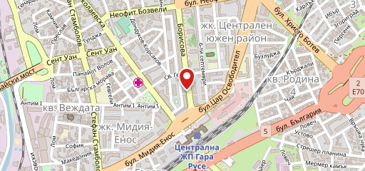 Пекарна Филаделфия - Борисова на карте