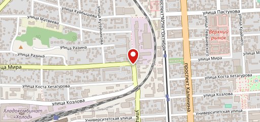 Семь печей, Пятигорский хлебокомбинат на карте