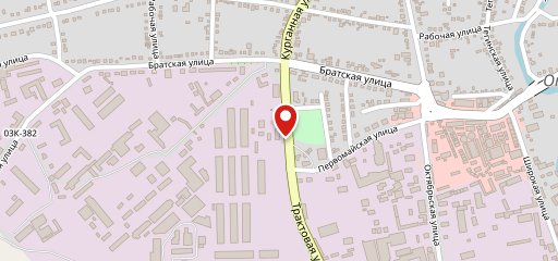 Булочная на карте