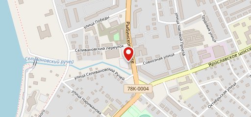 Булочная на карте