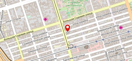Бахчисарай на карте