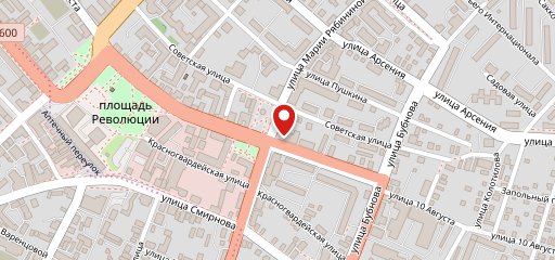 Бакинский дворик на карте