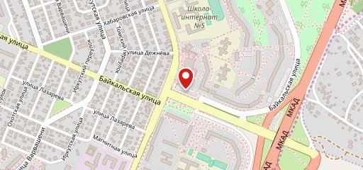 Бакинский Бульвар на карте
