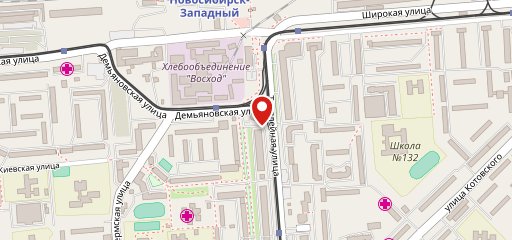 Бакинский двор на карте