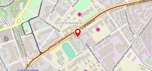 Бакинский дворик на карте