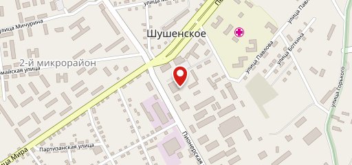 Бакир на карте
