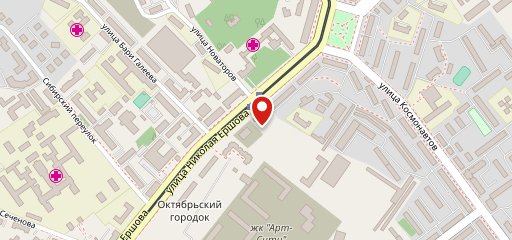 Баку на карте