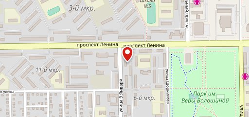 Баку на карте