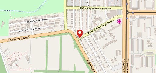 Баку на карте