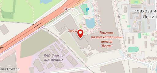 Баку на карте