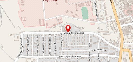 Баку на карте