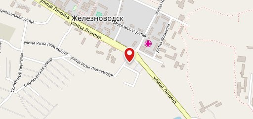 Баку на карте