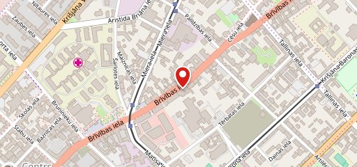 Balti Catering Riga на карте