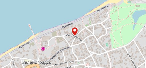 Балтийская корона на карте
