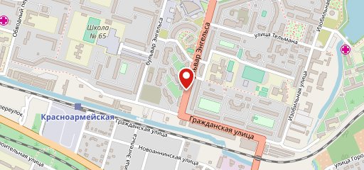 Балтика на карте