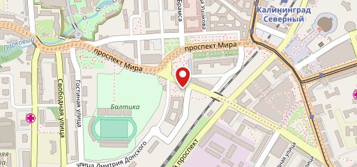 Балтийские рестораны на карте