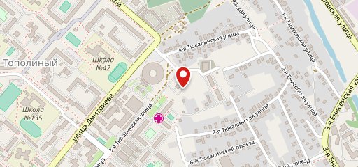 Бани на Дмитриева на карте