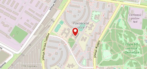 Столовая на карте