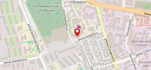 Столовая на карте