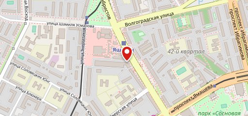 Банкетный зал "сосновая роща" на карте