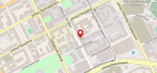 Банкетный зал в Перми, Арт-Лофт на карте