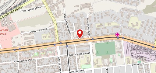 Восход на карте