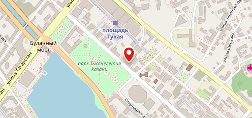 Банкетный зал в Казани на карте