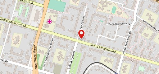 Жара на Максимова Круглосуточная сауна Казань на карте