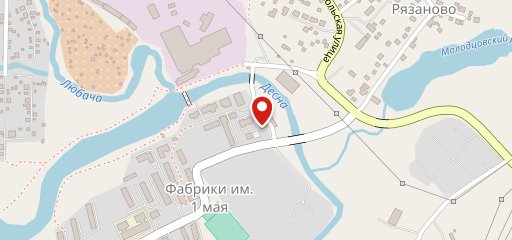 Баня на Фабрике на карте