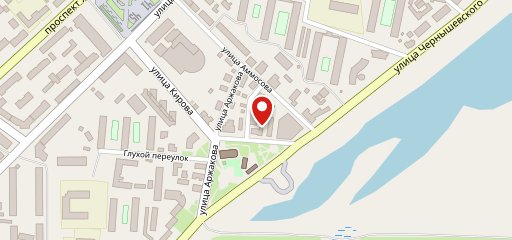 Амбар на карте