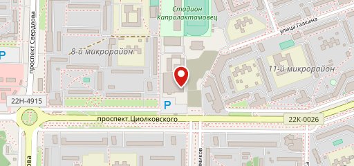 Бар безалкогольных напитков на карте