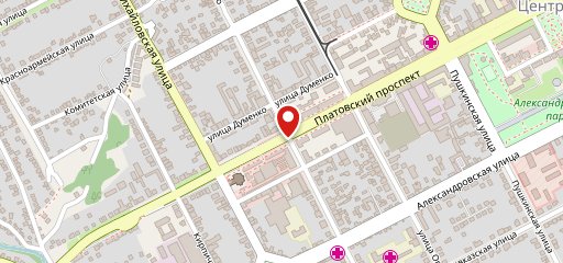 Бар безалкогольных напитков на карте
