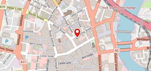 Bar + Block Steakhouse Belfast на карте
