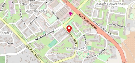 Бар "Даф" на карте