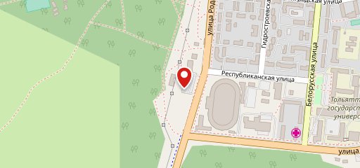 Дорожное на карте