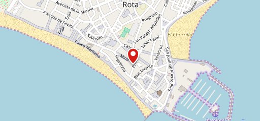 Casa Emilio de Rota (En Rota на карте