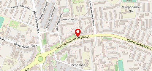 Бар голубая луна им. Елизаветы на карте