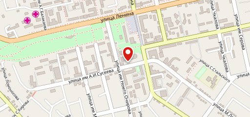 Бар "Голубая Устрица" на карте