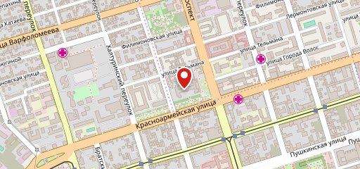 Бар гостиницы Ростов на карте