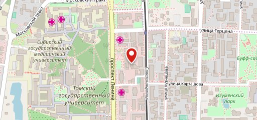 Бар и гриль Томск на карте